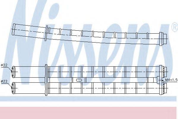 NISSENS 72999 Теплообмінник, опалення салону