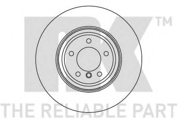 NK 201580 гальмівний диск