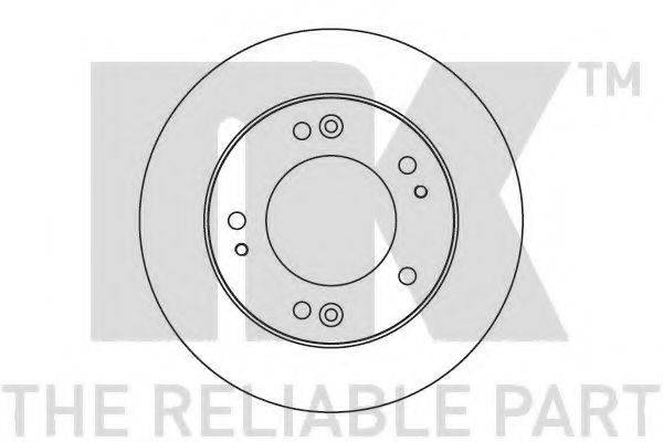 NK 203509 гальмівний диск