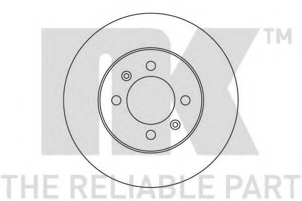 NK 204024 гальмівний диск