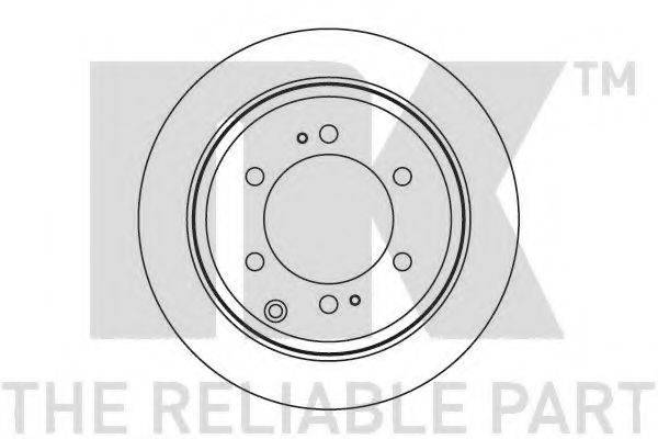 NK 2045101 гальмівний диск