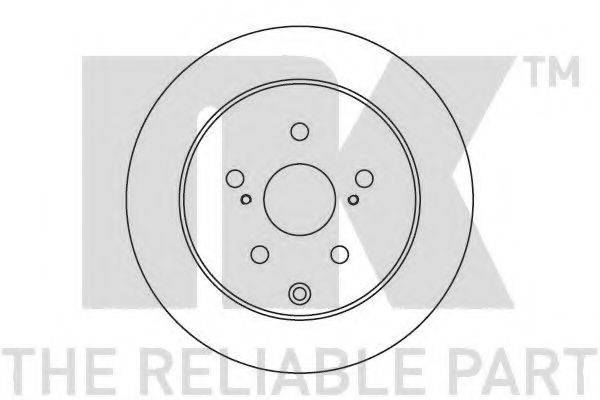 NK 204546 гальмівний диск