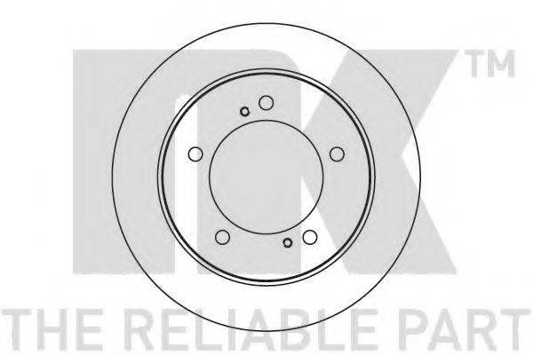 NK 205203 гальмівний диск