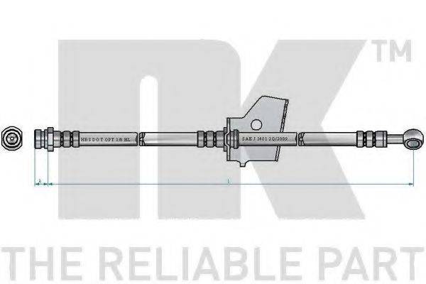 NK 853498 Гальмівний шланг