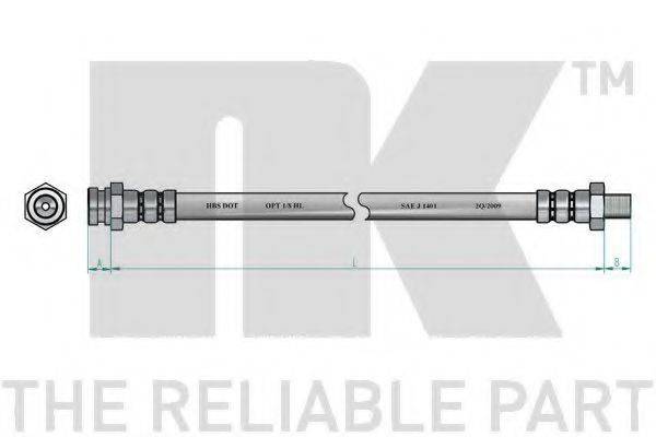 NK 852282 Гальмівний шланг