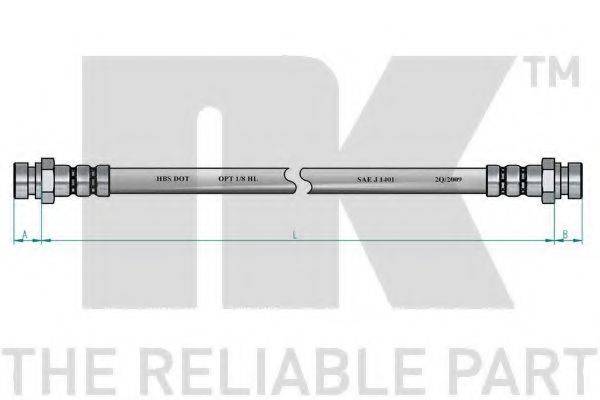 NK 853471 Гальмівний шланг