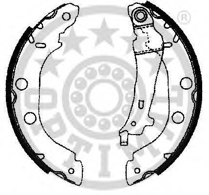 OPTIMAL BB4150 Комплект гальмівних колодок