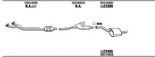 WALKER BWH07745D Система випуску ОГ