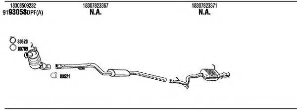 WALKER BWH32116BA Система випуску ОГ