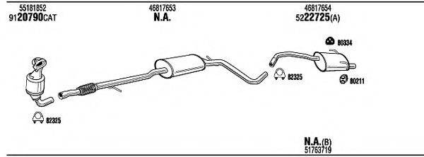 WALKER FIH27952B Система випуску ОГ