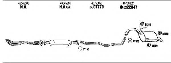 WALKER LN71004B Система випуску ОГ