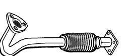 FONOS 21502 Труба вихлопного газу