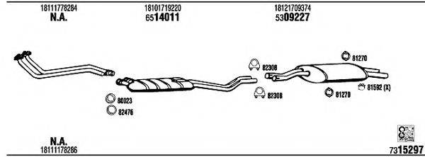 FONOS BW32520 Система випуску ОГ