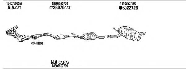 FONOS BWH16189 Система випуску ОГ