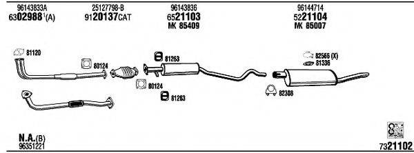 FONOS DW12002 Система випуску ОГ