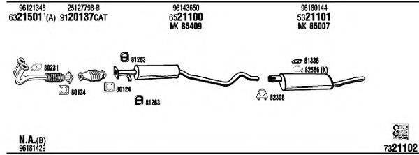 FONOS DW12054 Система випуску ОГ