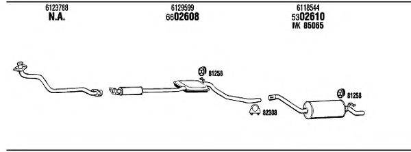 FONOS FO56017 Система випуску ОГ