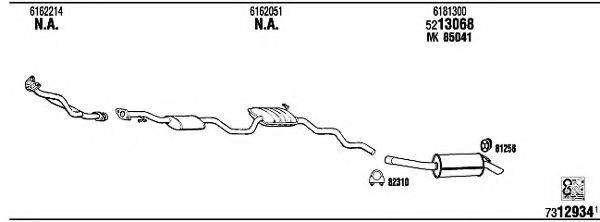 FONOS FO56025 Система випуску ОГ