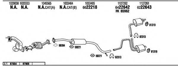 FONOS FO60089 Система випуску ОГ