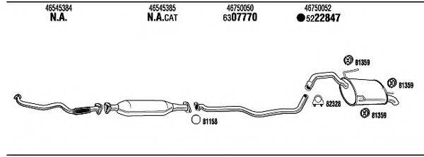 FONOS LN71005B Система випуску ОГ