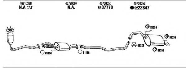 FONOS LN71012B Система випуску ОГ