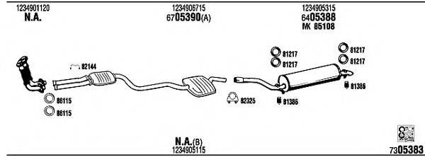 FONOS MB33704A Система випуску ОГ