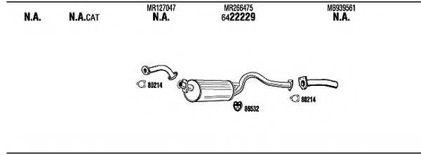 FONOS MI65566B Система випуску ОГ