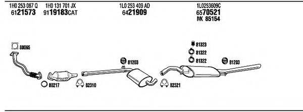 FONOS SE50063 Система випуску ОГ