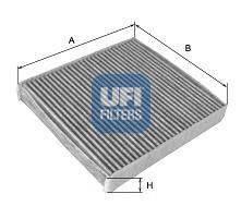 UFI 5410000 Фільтр, повітря у внутрішньому просторі