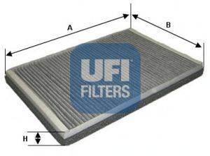 UFI 5416900 Фільтр, повітря у внутрішньому просторі