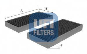 UFI 5417300 Фільтр, повітря у внутрішньому просторі