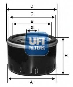 UFI 2358300 Масляний фільтр