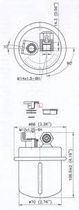 SOFIMA S1617B Паливний фільтр