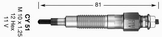 NGK 2696 Свічка розжарювання