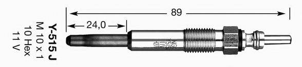 NGK 1019 Свічка розжарювання