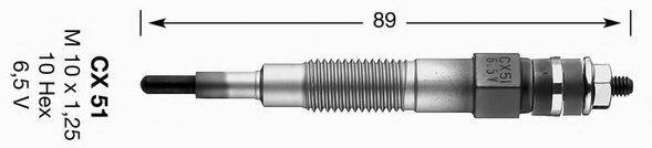 NGK 2896 Свічка розжарювання