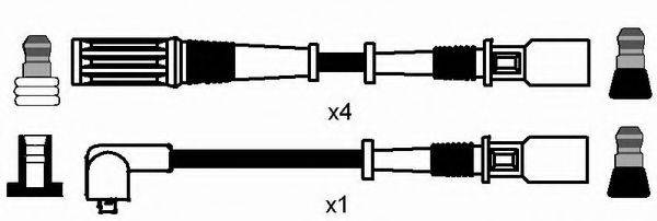 NGK 44300 Комплект дротів запалювання