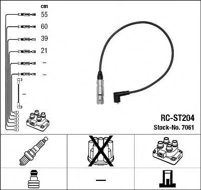 NGK 7061 Комплект дротів запалювання