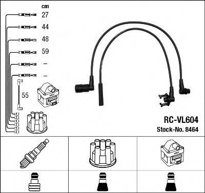 NGK 8464 Комплект дротів запалювання