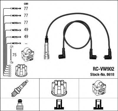 NGK 8618 Комплект дротів запалювання