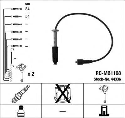 NGK 44336 Комплект дротів запалювання