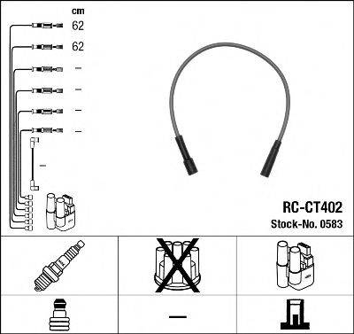 NGK 0583 Комплект дротів запалювання