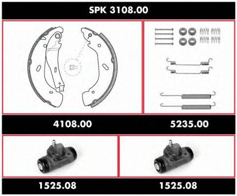 ROADHOUSE SPK310800 Комплект гальм, барабанний гальмівний механізм