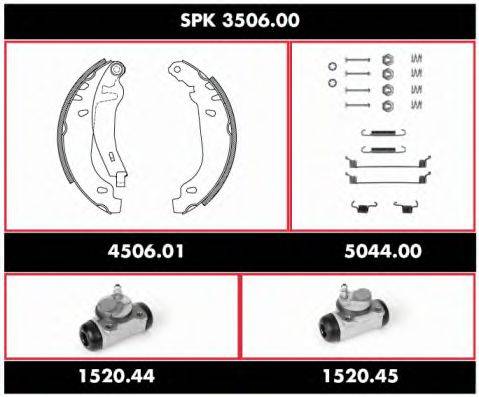 ROADHOUSE SPK350600 Комплект гальм, барабанний гальмівний механізм