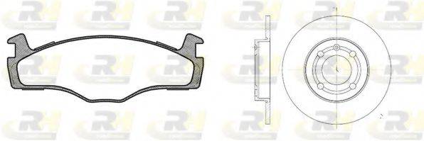 ROADHOUSE 817104 Комплект гальм, дисковий гальмівний механізм