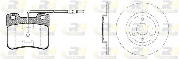 ROADHOUSE 824700 Комплект гальм, дисковий гальмівний механізм