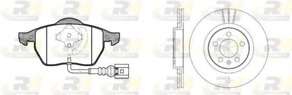ROADHOUSE 839006 Комплект гальм, дисковий гальмівний механізм