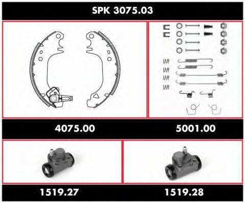 REMSA SPK307503 Комплект гальм, барабанний гальмівний механізм