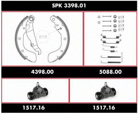 REMSA SPK339801 Комплект гальм, барабанний гальмівний механізм