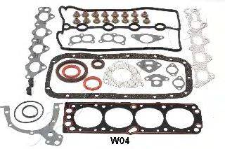 JAPANPARTS KMW04 Комплект прокладок, двигун